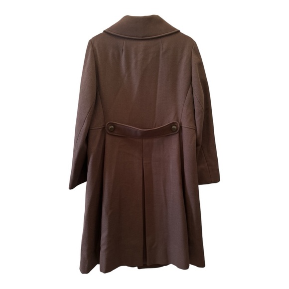 Women’s 1960’s Vintage coat Brown (Rare) Hand craft Made In Usa - Picture 4 of 16